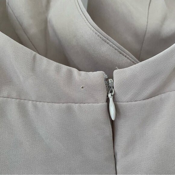NWT: Birdy Grey Moni Convertible Dress Size Medium Nude Neutral Beige Bridesmaid - Picture 8 of 12